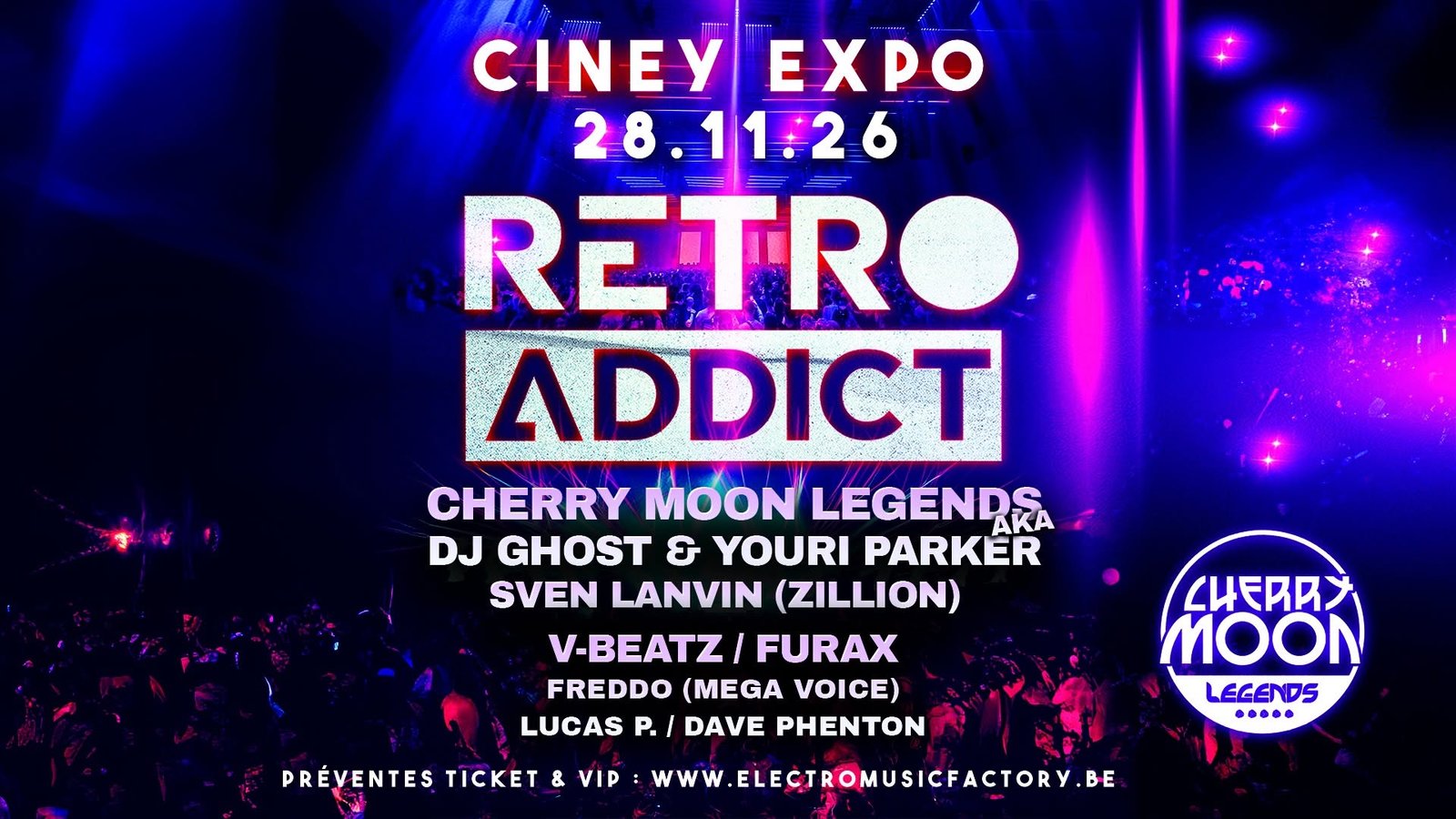 Retro Addict Ciney - 28 novembre 2026 - Ciney Expo
