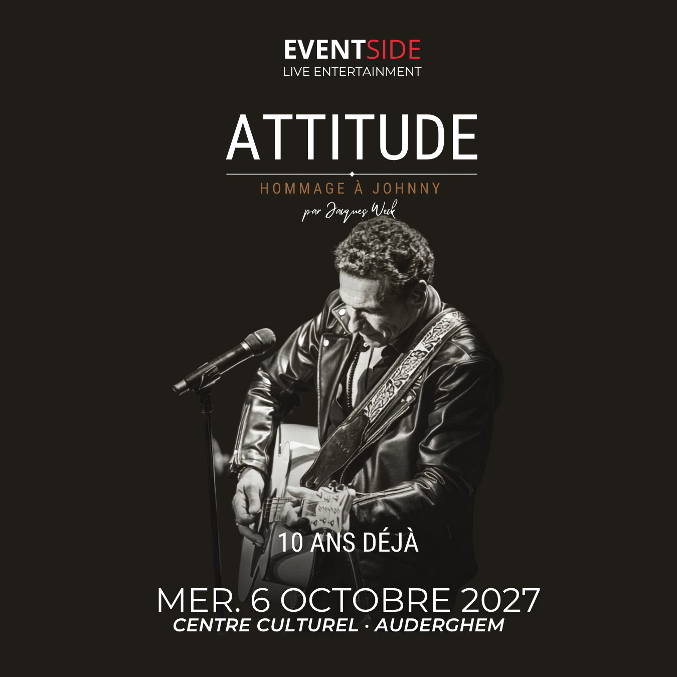 ATTITUDE – Hommage à Johnny – Centre culturel d’Auderghem