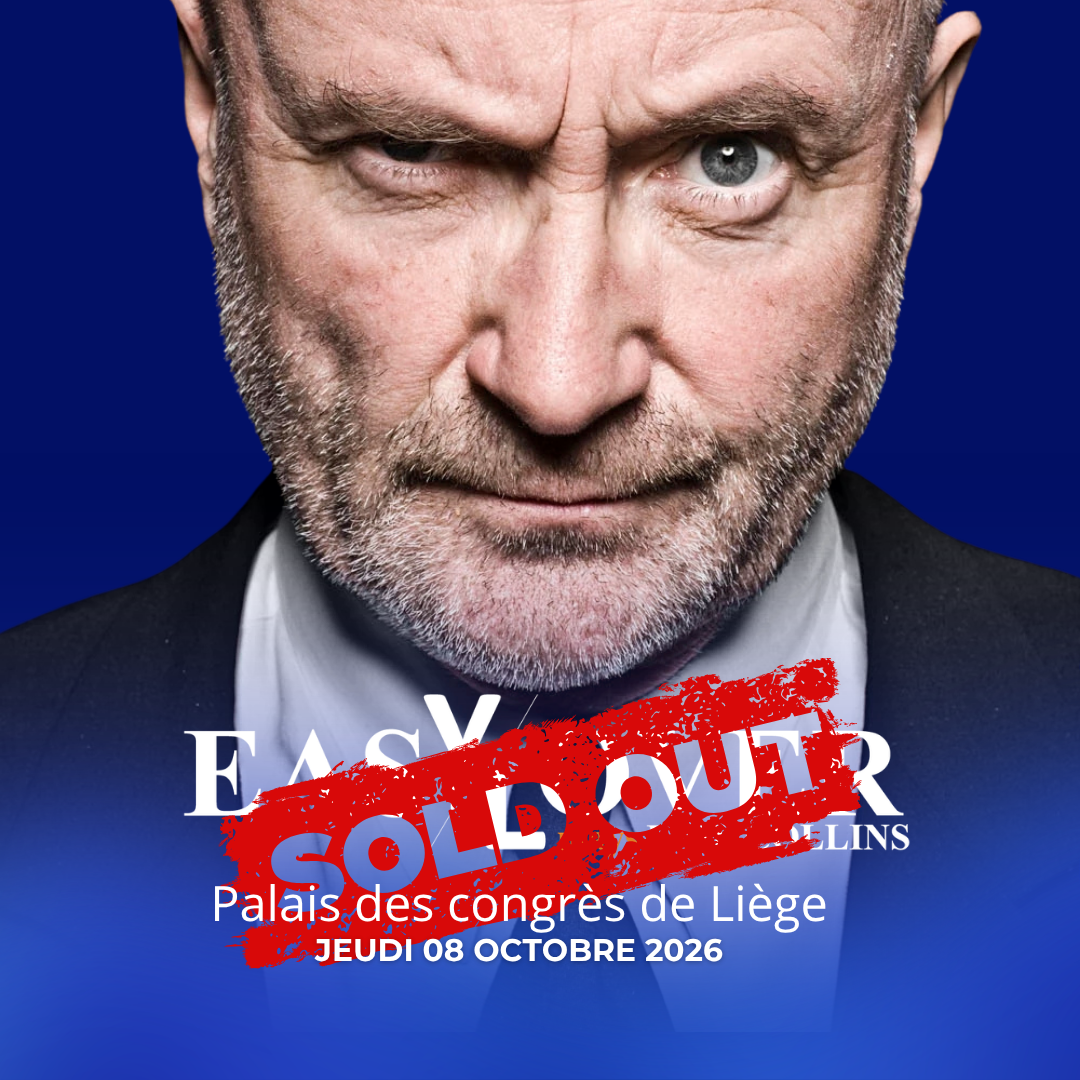 Easy Lover à Liège le 8 octobre 2026 — COMPLET