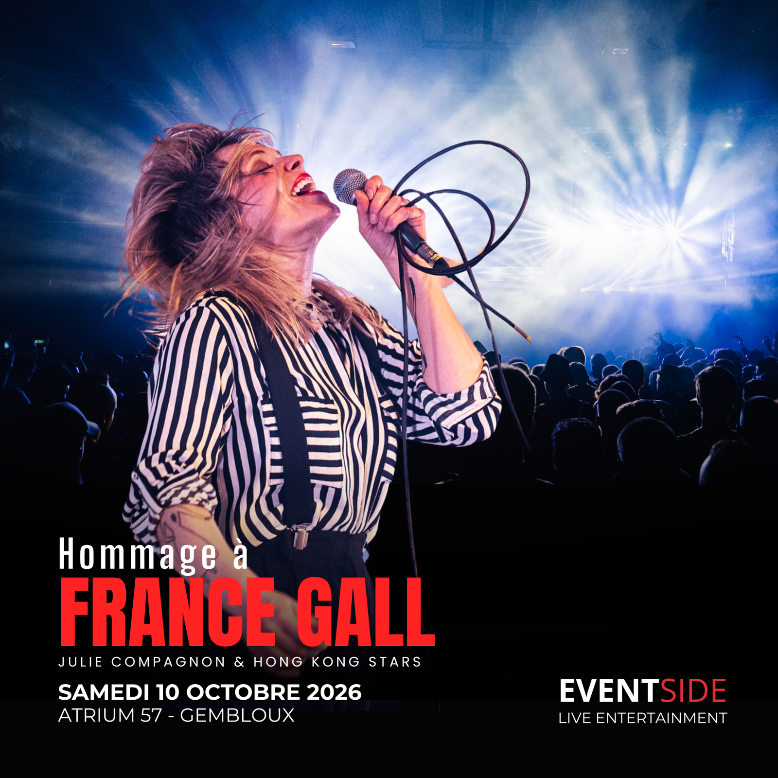 Hommage à France Gall avec Julie Compagnon et Hong Kong Stars