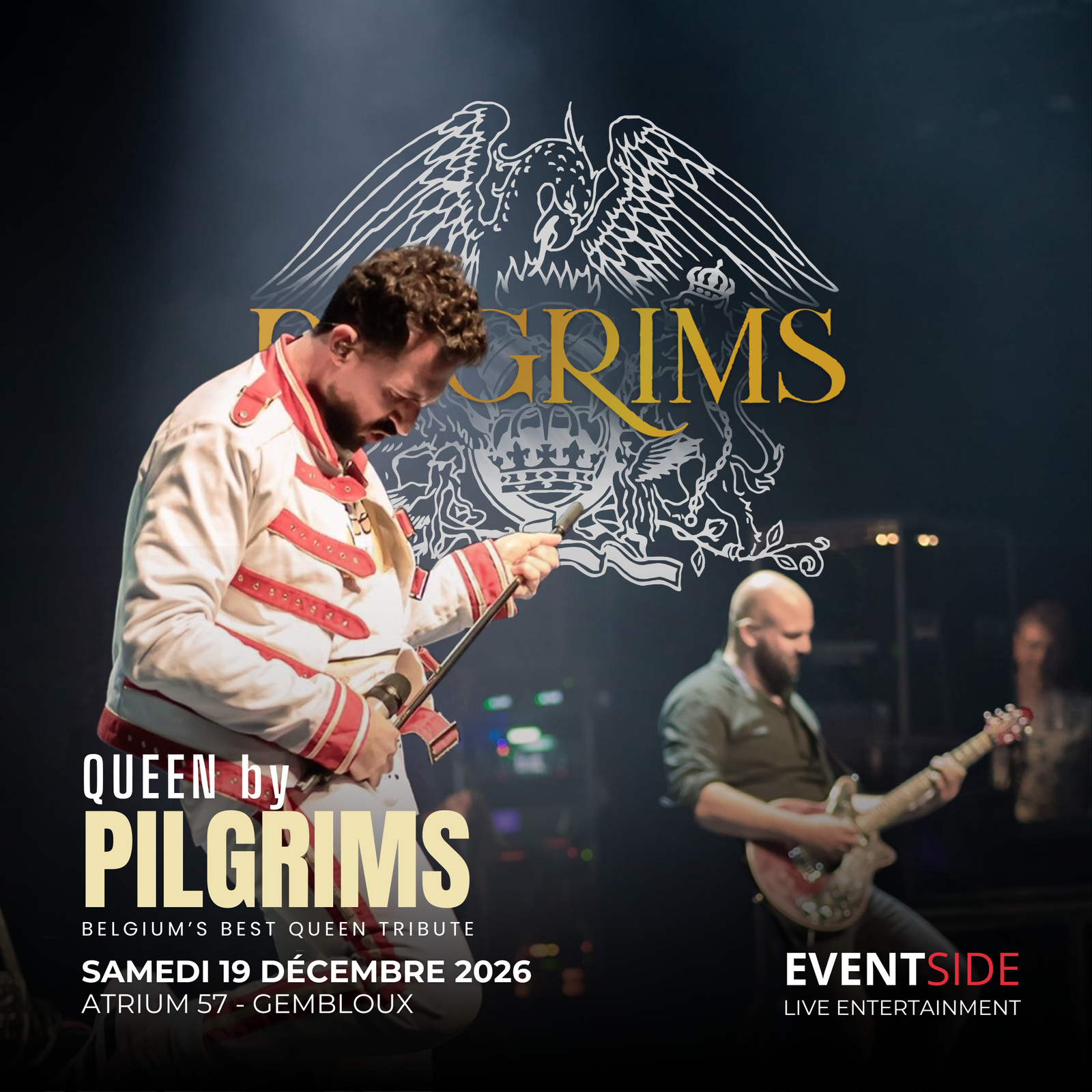 Pilgrims à l’Atrium 57 de Gembloux le 19 décembre 2026