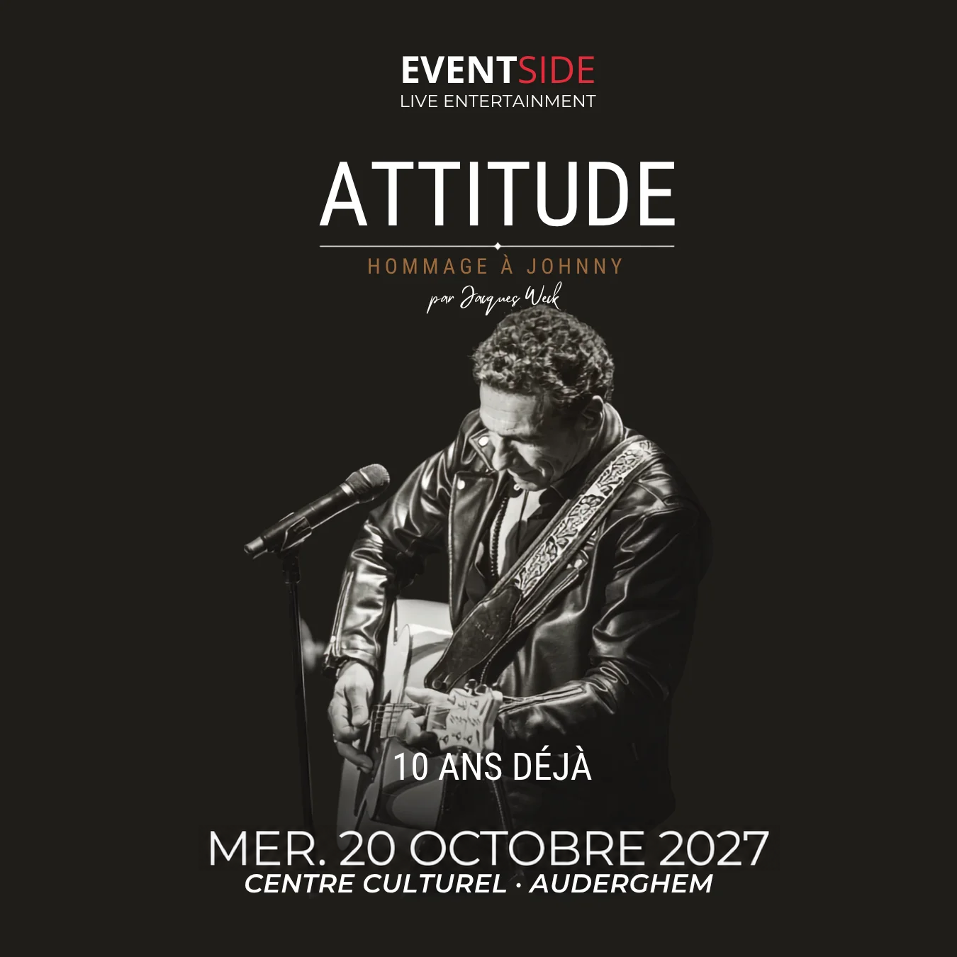 ATTITUDE – Hommage à Johnny – Centre culturel d’Auderghem